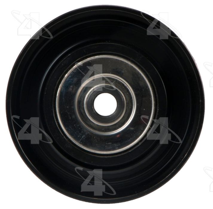 Upper Accessory Drive Belt Idler Pulley for Cadillac CTS 6.2L V8 2015 2014 2013 2012 2011 2010 2009 - Four Seasons 45081