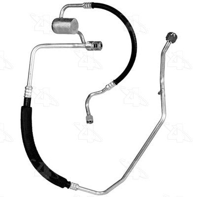 A/C Refrigerant Discharge / Suction Hose Assembly for Cadillac Commercial Chassis 4.9L V8 1993 1992 1991 P-2612568