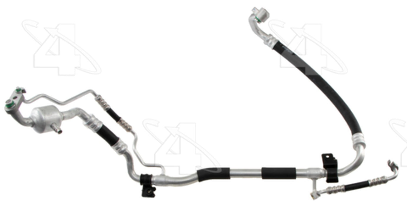 A/C Suction and Liquid Line Hose Assembly for Hyundai Elantra GT 2015 2014 P-2625964