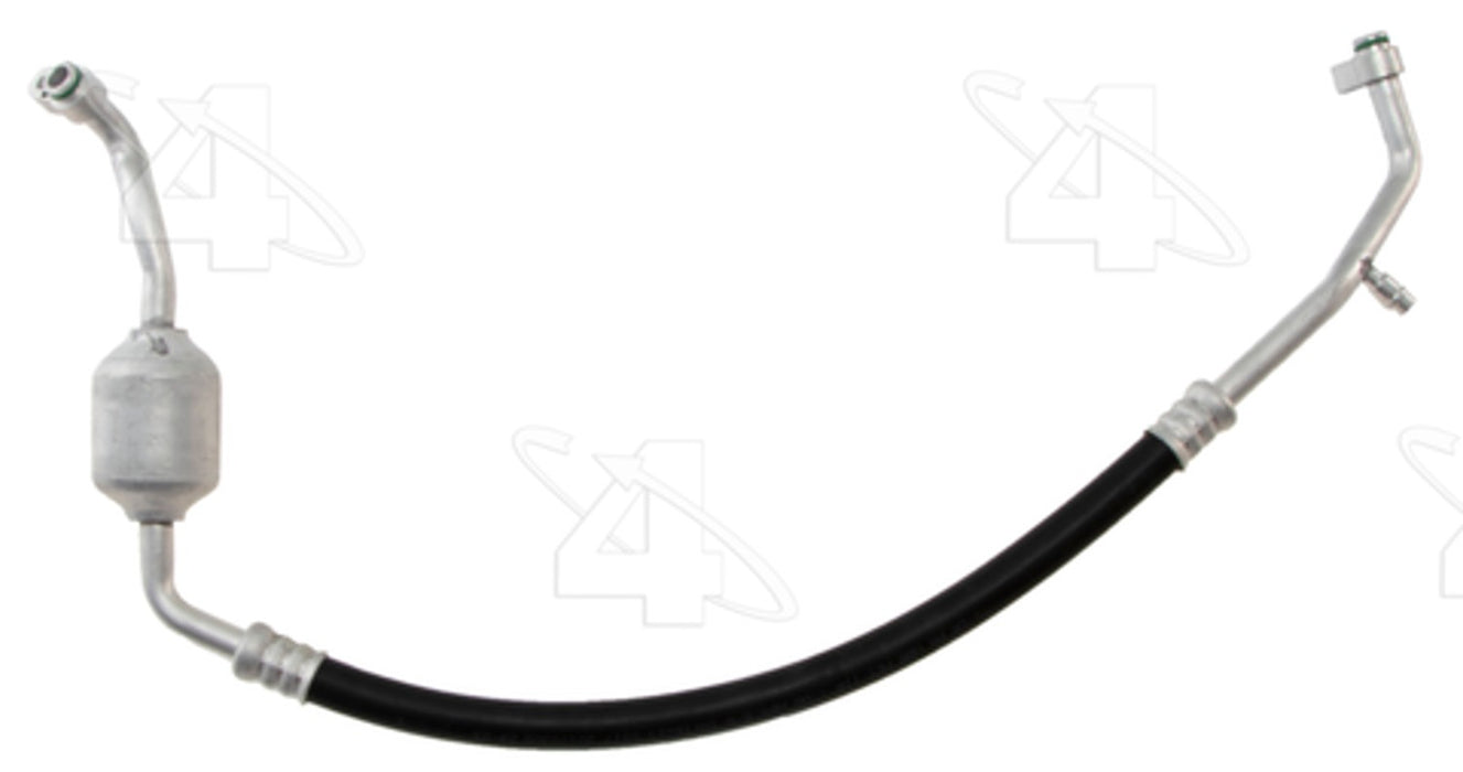 A/C Refrigerant Suction Hose for Toyota Sequoia 5.7L V8 2019 2018 2017 2016 2015 2014 2013 2012 2011 2010 2009 2008 - Four Seasons 66608