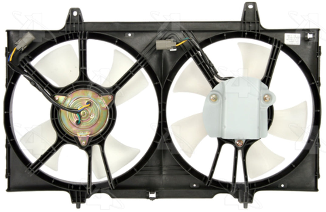 Dual Radiator and Condenser Fan Assembly for Nissan Altima 1997 1996 1995 1994 1993 P-2633040