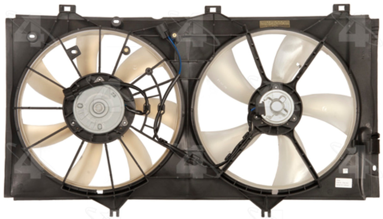 Dual Radiator and Condenser Fan Assembly for Toyota Camry 3.5L V6 GAS 2010 2009 2008 P-2635171