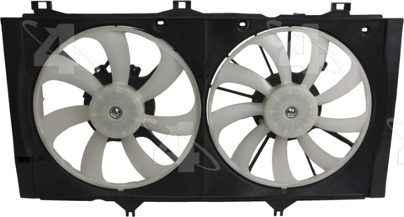 Dual Radiator and Condenser Fan Assembly for Toyota Venza 2.7L L4 2014 2013 2012 2011 2010 2009 P-2635268