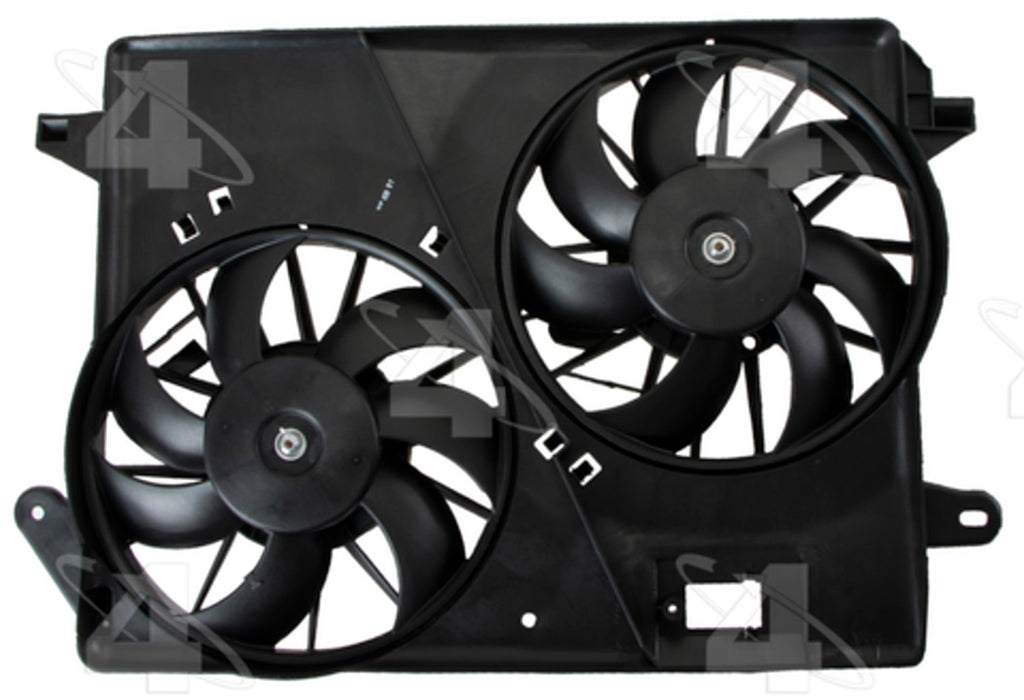 Dual Radiator and Condenser Fan Assembly for Dodge Magnum 2007 2006 2005 P-2635606