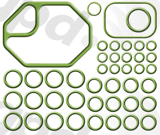 A/C System O-Ring and Gasket Kit for Lexus LS400 4.0L V8 2000 1999 1998 1997 1996 1995 1994 - Global Parts 1321283