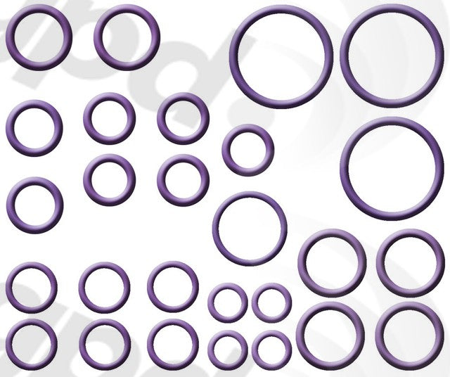 A/C System O-Ring and Gasket Kit for Porsche Cayenne 3.0L V6 2015 2014 2013 2012 2011 - Global Parts 1321300