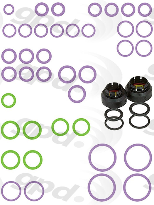 A/C System O-Ring and Gasket Kit for Audi Q7 GAS 2020 2019 2018 - Global Parts 1321388