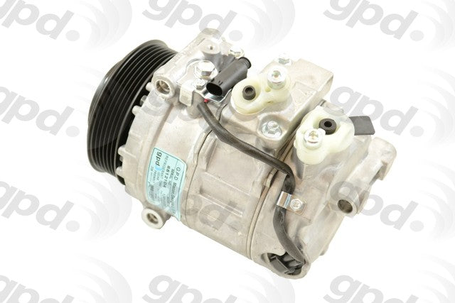 A/C Compressor for Porsche Cayenne 4.8L V8 2016 - Global Parts 6512104