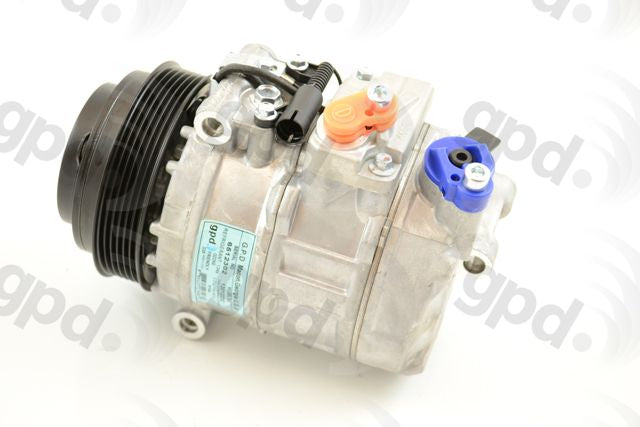 A/C Compressor and Component Kit for Mercedes-Benz E63 AMG 6.3L V8 2009 2008 2007 P-1528960