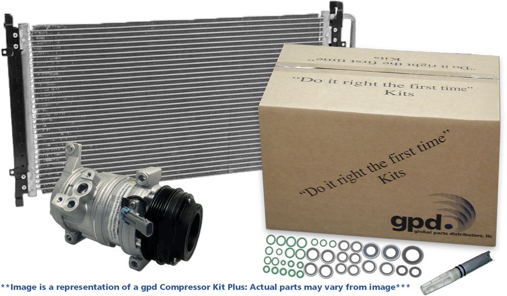 A/C Compressor and Component Kit for Volkswagen Jetta 2005 P-1529085