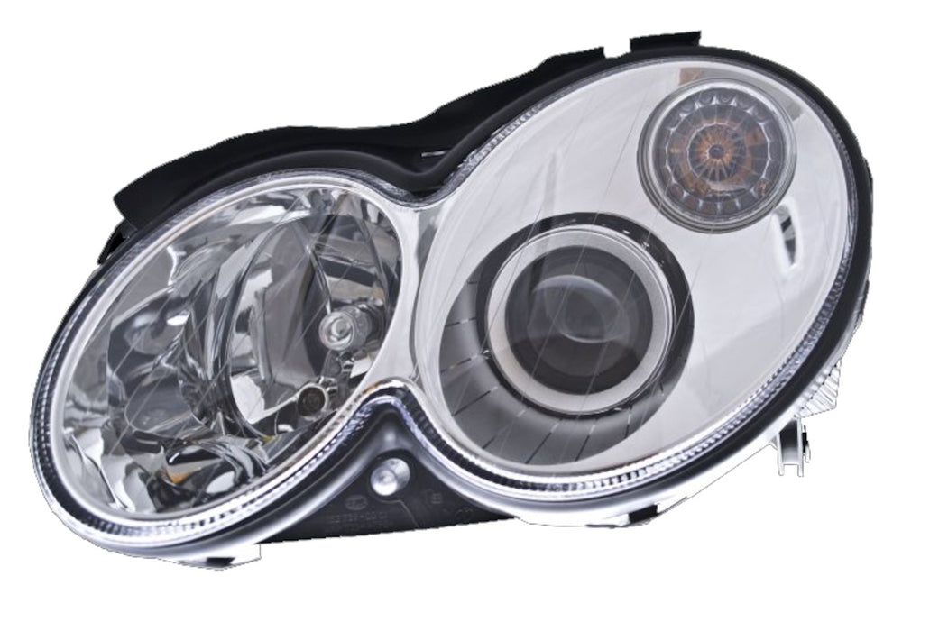 Front Left/Driver Side Headlight Assembly for Mercedes-Benz CLK500 2006 - Hella 007988551