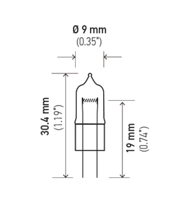 Center High Mount Stop Light Bulb for Chevrolet Monte Carlo 1997 1996 1995 P-1616560