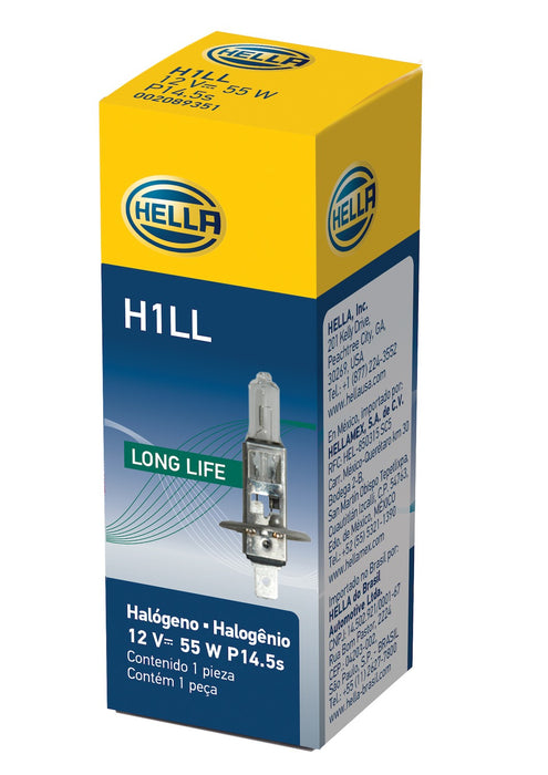 High Beam OR Low Beam Daytime Running Light Bulb for Piaggio MP3 Hybrid 2011 - Hella H1LL