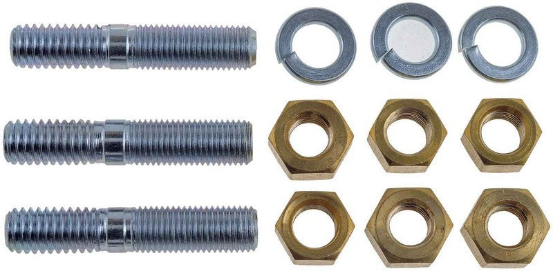 Front Exhaust Flange Stud and Nut for Mercury Comet 1977 1976 1975 1974 1973 1972 1971 1970 1969 1968 1967 1966 1965 P-2765561