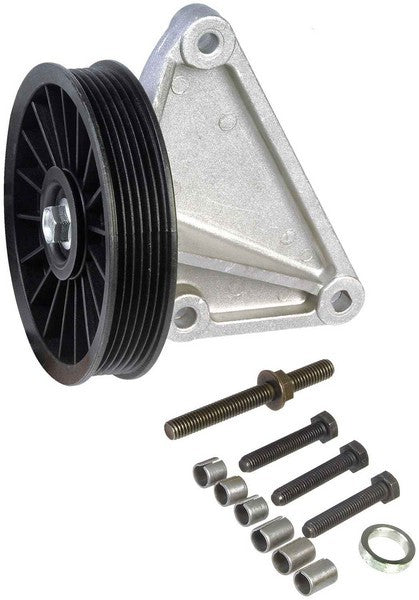 A/C Compressor Bypass Pulley for Ford E-350 Econoline Club Wagon 5.8L V8 1996 1995 1994 1993 1992 1991 1990 P-2779636