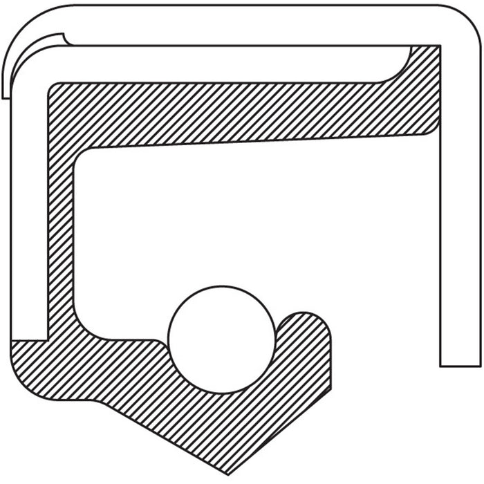 Rear Outer Steering Gear Sector Shaft Seal for International Scout II 1978 1977 1976 1975 1974 1973 1972 1971 P-566976