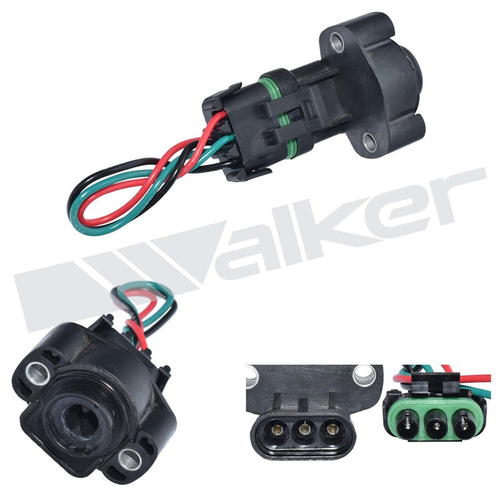 Throttle Position Sensor for Dodge Daytona 2.5L L4 26 VIN GAS 1990 1989 1988 1987 1986 - Walker 200-91005