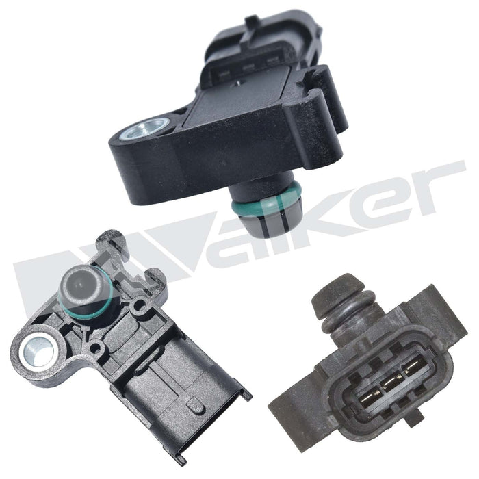 Manifold Absolute Pressure Sensor for GMC Sierra 1500 4.3L V6 GAS 30 VIN 2013 2012 2011 2010 2009 2008 2007 - Walker 225-1034