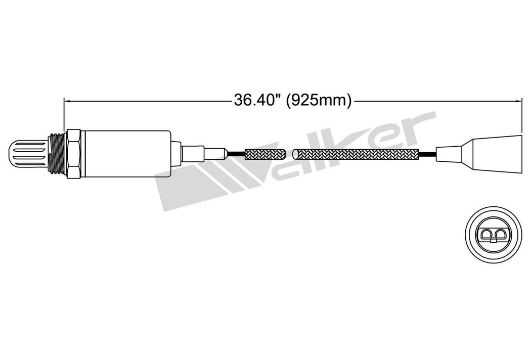 Upstream Oxygen Sensor for BMW 533i 3.2L L6 GAS 1984 1983 P-676924