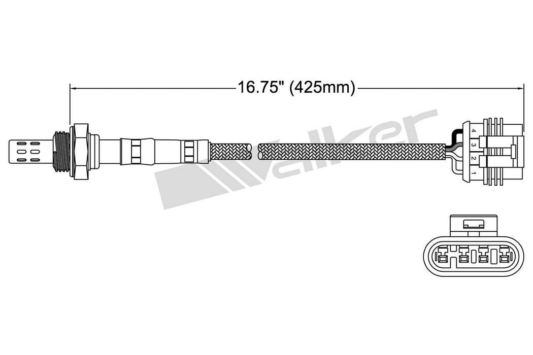 Upstream Left OR Upstream Right Oxygen Sensor for Cadillac Catera 3.0L V6 GAS 18 VIN 1998 1997 P-679813