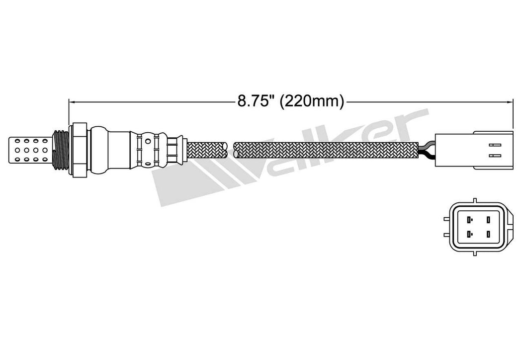 Upstream Oxygen Sensor for Hyundai Elantra 2.0L L4 GAS 2003 2002 2001 P-680195