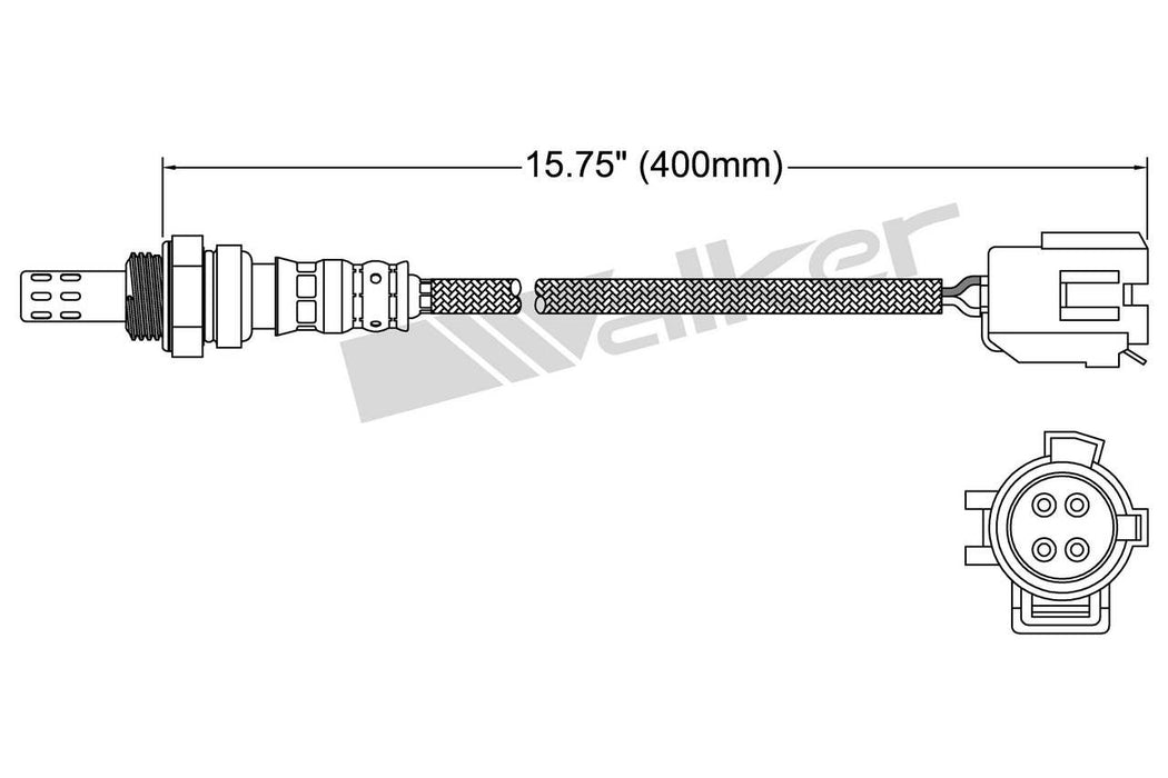 Upstream Left OR Upstream Right Oxygen Sensor for Dodge Ram 3500 RWD GAS 2001 2000 1999 1997 1996 P-681730