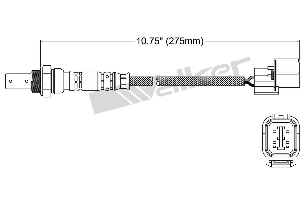 Upstream Oxygen Sensor for Honda Civic 2.0L L4 GAS 2005 2004 2003 2002 P-683308