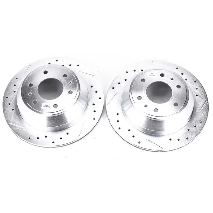 Rear Disc Brake Rotor Set for Oldsmobile Bravada 2004 2003 2002 P-1025414