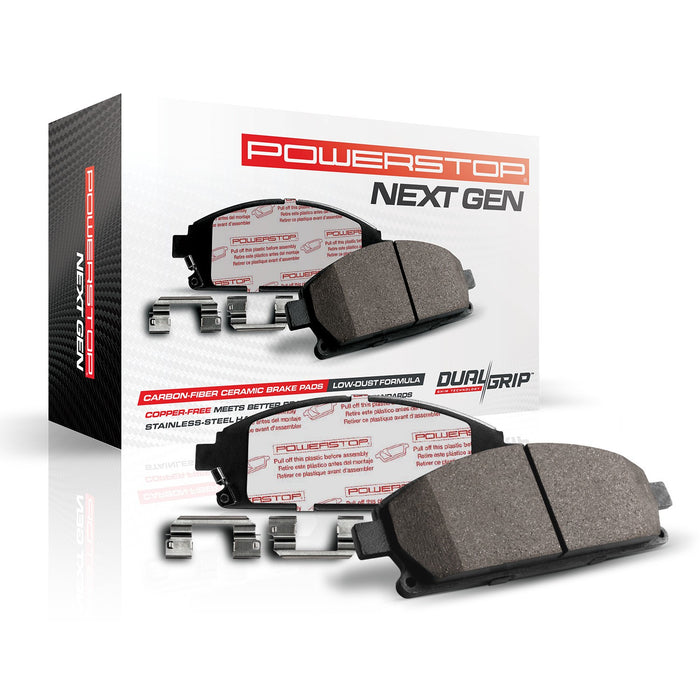 Rear Disc Brake Pad Set for Subaru Outback 2014 2013 2012 2011 2010 2009 2008 2007 2006 2005 - PowerStop NXT-1114