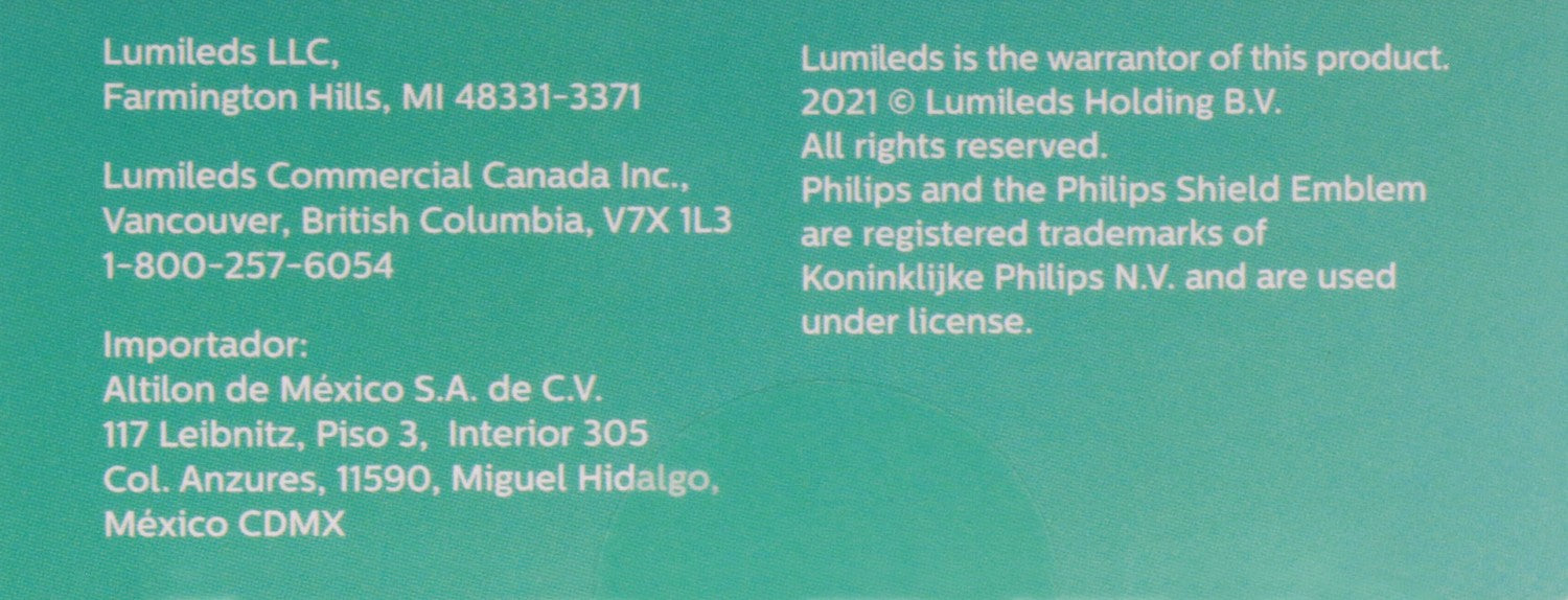 Rear Dome Light Bulb for Hyundai XG350 2005 2004 2003 2002 - Phillips 1156ALED