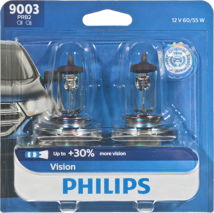 High Beam and Low Beam Fog Light Bulb for Yamaha SRX600S 1998 - Phillips 9003PRB2