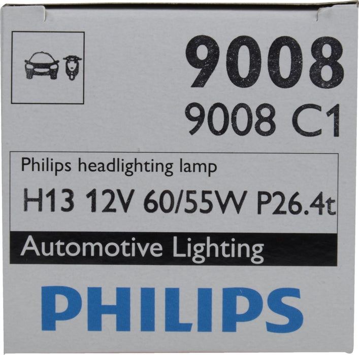 High Beam and Low Beam Headlight Bulb for Chrysler Pacifica 2008 2007 - Phillips 9008C1