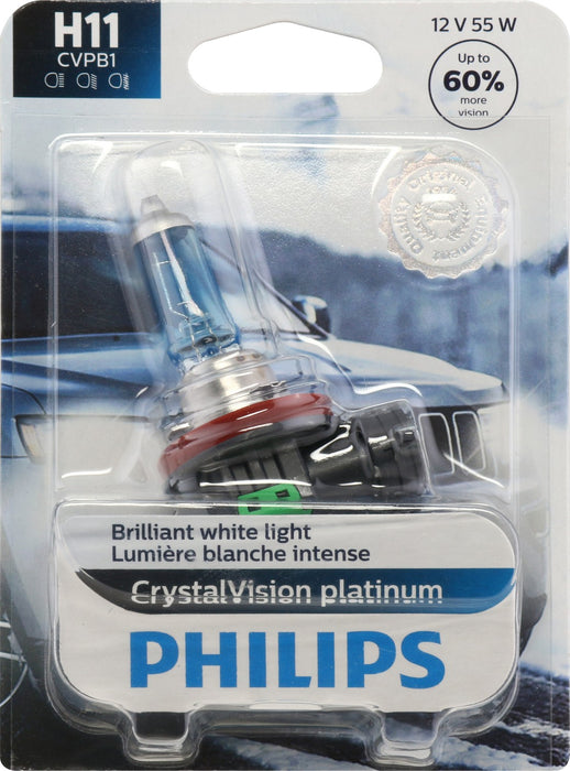 Front OR Low Beam Fog Light Bulb for Acura RDX 2018 2017 2016 2015 2014 2013 2012 2011 2010 2009 2008 2007 - Phillips H11CVPB1