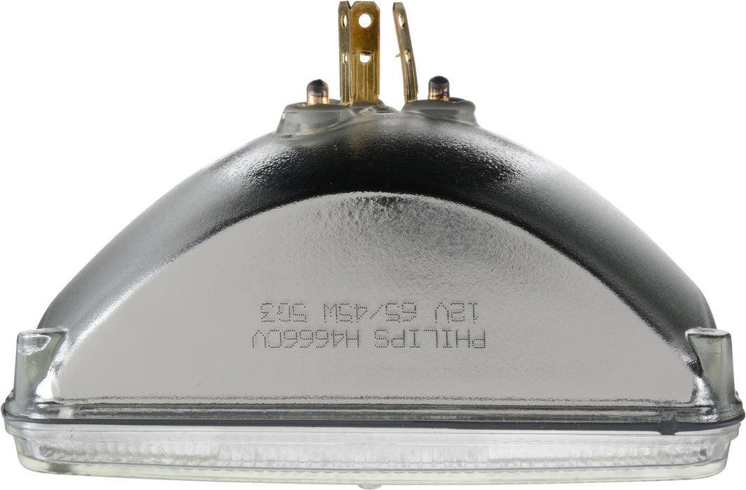High Beam and Low Beam Headlight Bulb for Saturn SC 1992 1991 - Phillips H4666CVC1