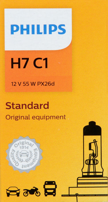 High Beam OR Low Beam Fog Light Bulb for Honda GL1800HPN Gold Wing Audio/Comf - Phillips H7C1