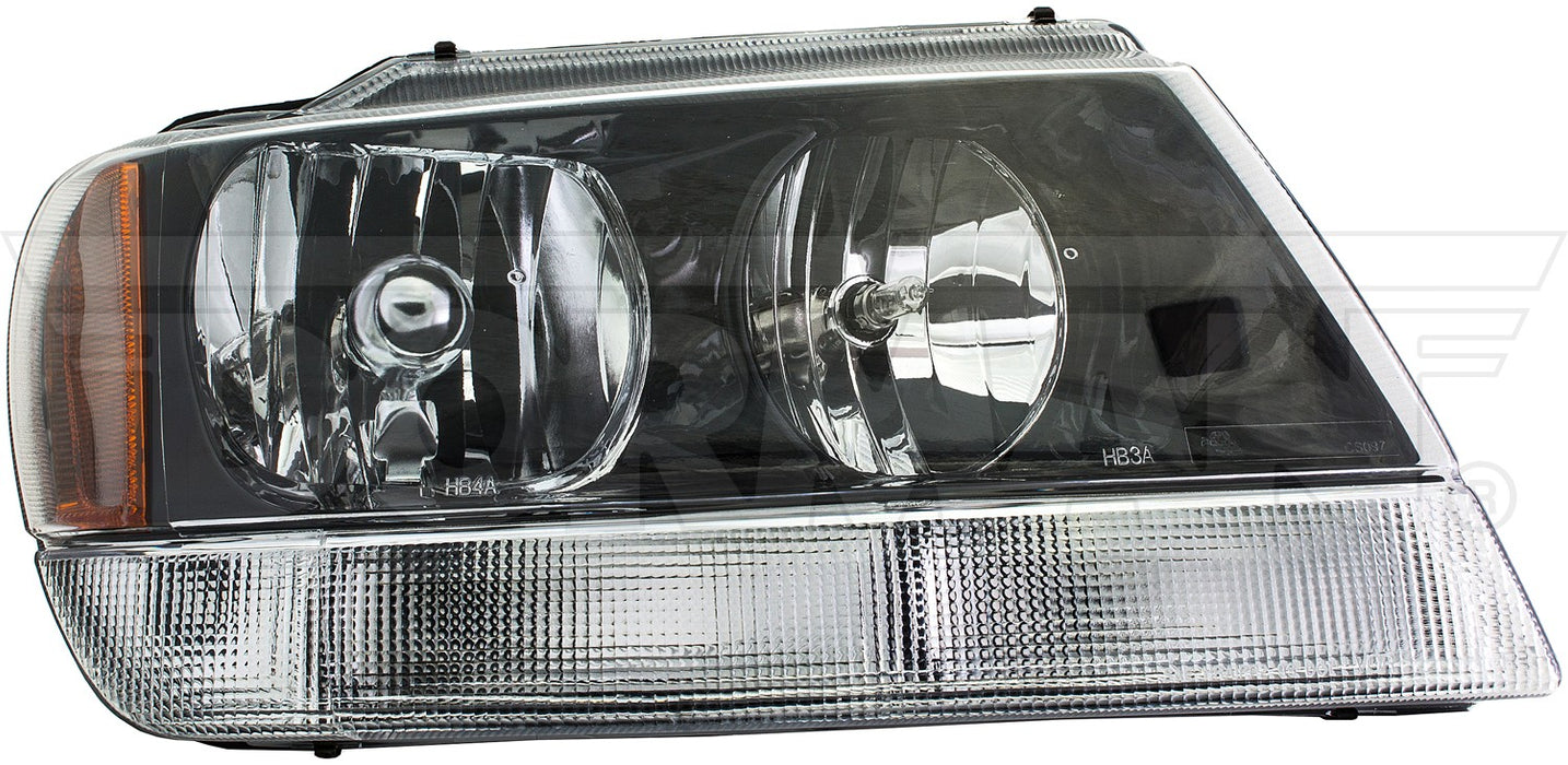 Right Headlight Assembly for Jeep Grand Cherokee Laredo 2005 2004 2003 - Dorman 1592105