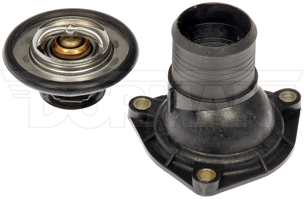 Engine Coolant Thermostat Housing Assembly for Jaguar S-Type 4.0L V8 2002 2001 2000 P-1913658