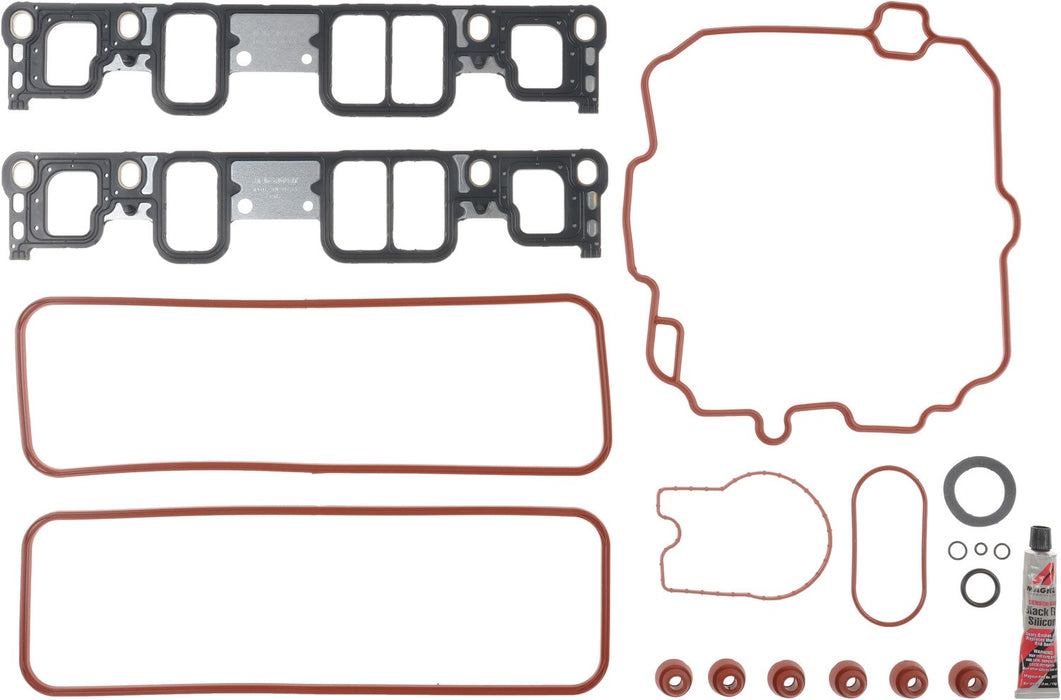 Lower and Upper Engine Intake Manifold Gasket Set for GMC P3500 4.3L V6 1999 1998 1997 1996 P-1982202