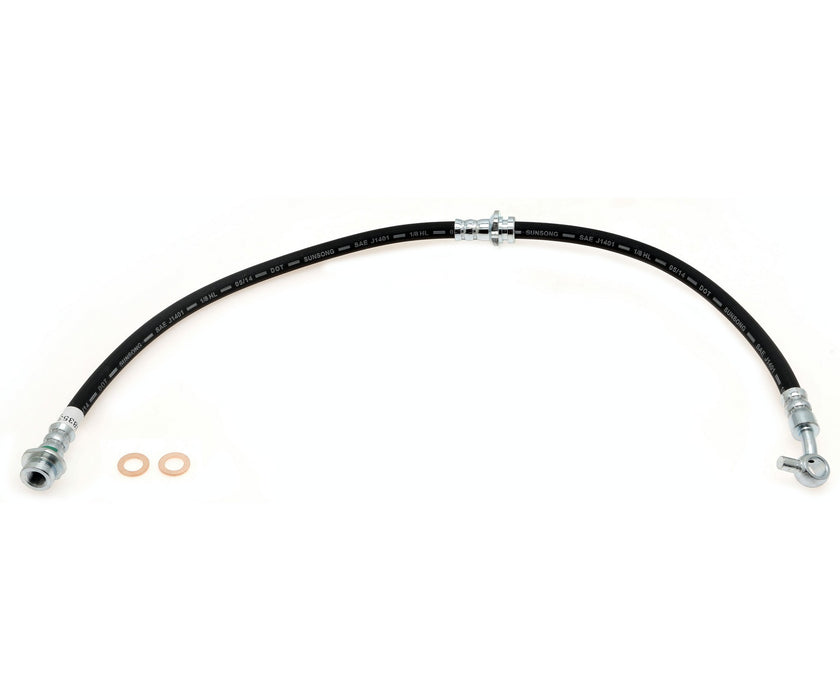 Front Right/Passenger Side Brake Hydraulic Hose Premium for Nissan Rogue Select 2015 2014 - Raybestos BH383530