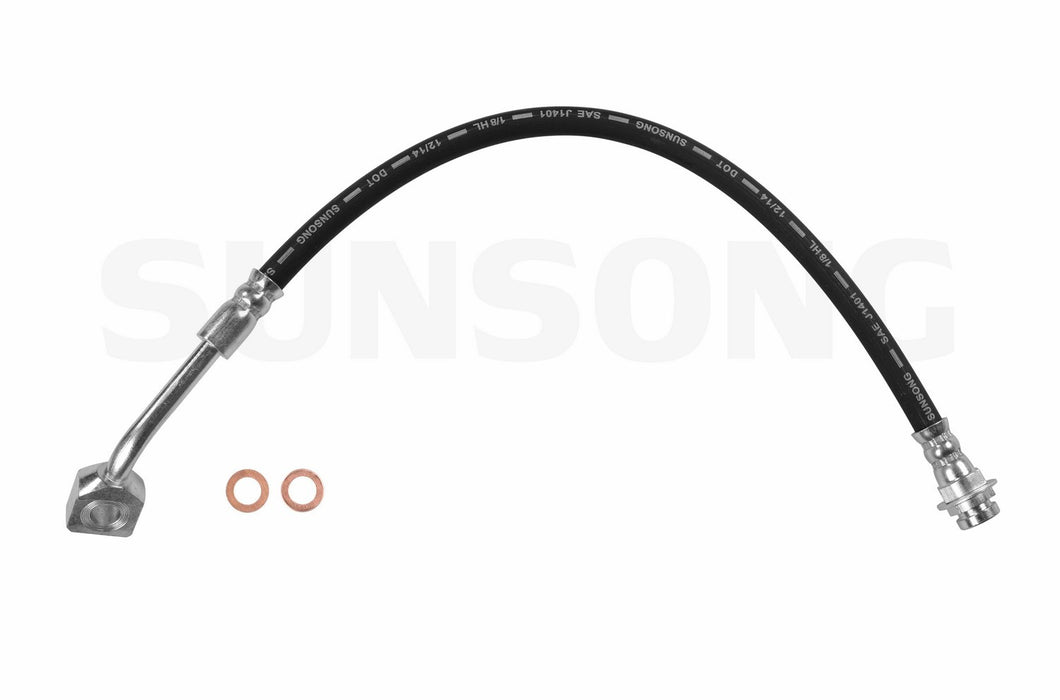 Front Left/Driver Side Brake Hydraulic Hose for Saturn Outlook 2010 2009 2008 2007 - Sunsong 2201401