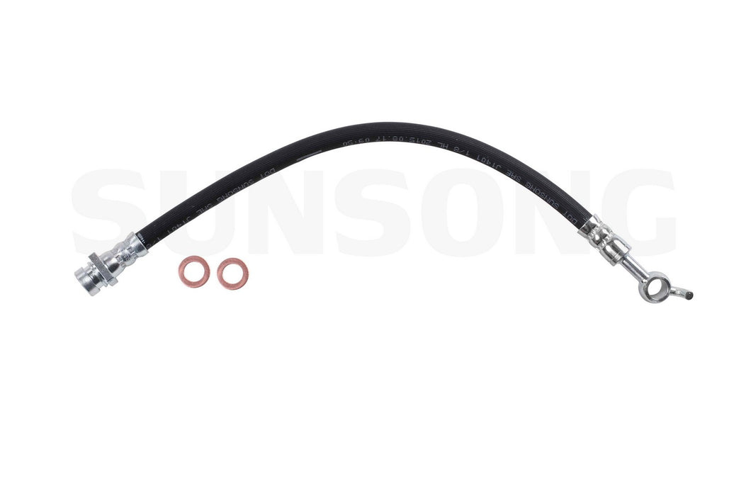 Rear Right/Passenger Side Brake Hydraulic Hose for Hyundai Tucson FWD GAS L 2016 2015 2014 2013 2012 2011 2010 - Sunsong 2201730