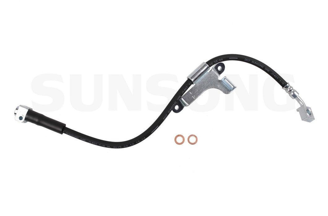 Front Right/Passenger Side Brake Hydraulic Hose for Saab 9-7x 2009 2008 2007 2006 - Sunsong 2201857