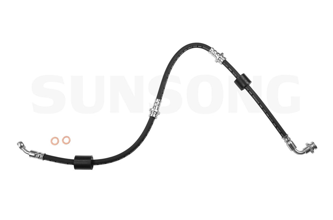 Front Left/Driver Side Brake Hydraulic Hose for Suzuki X-90 1998 1997 1996 - Sunsong 2202365