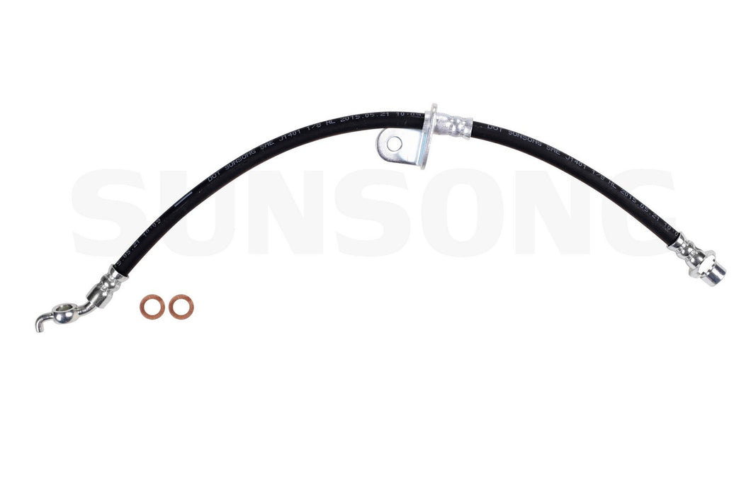 Rear Left/Driver Side OR Rear Right/Passenger Side Brake Hydraulic Hose for Toyota Corolla 2019 2018 2017 2016 2015 2014 2013 2012 - Sunsong 2202673