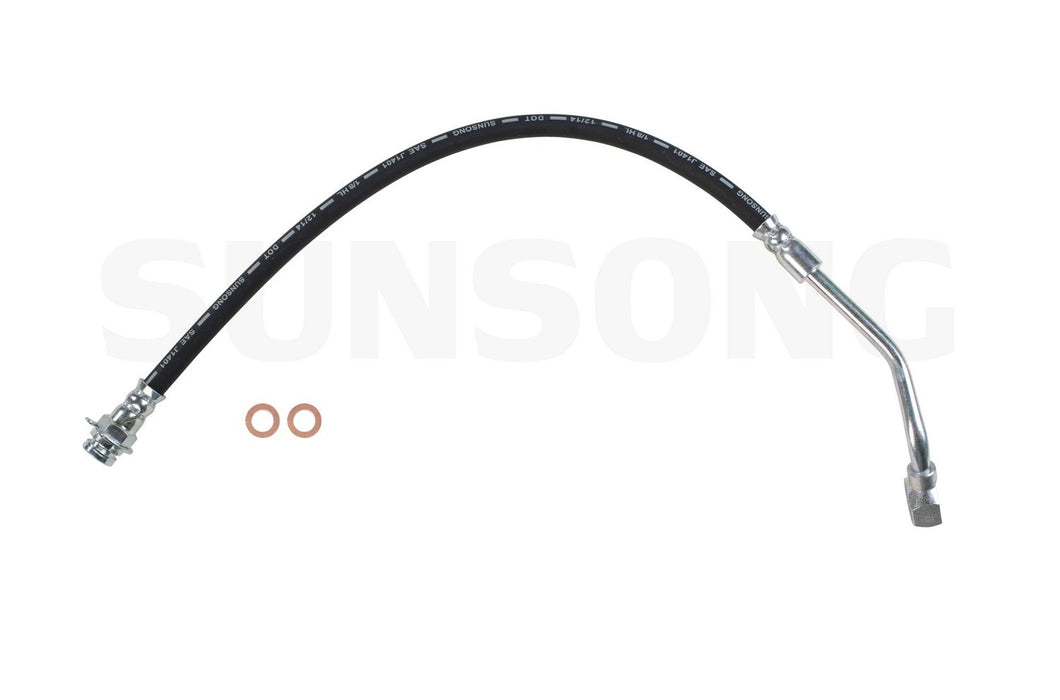 Front Right/Passenger Side Brake Hydraulic Hose for Chevrolet V20 Suburban 1988 1987 - Sunsong 2203632