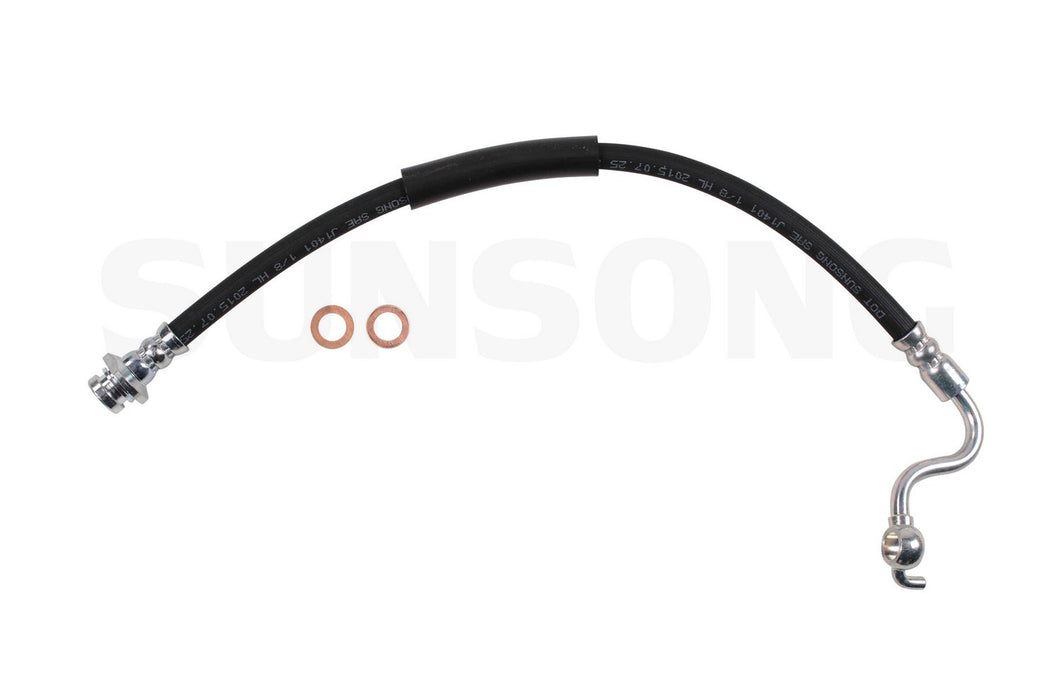 Front Right/Passenger Side Brake Hydraulic Hose for Nissan Pathfinder Armada 2004 - Sunsong 2204755