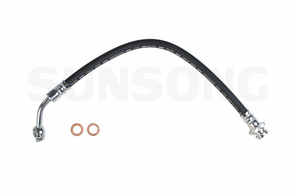 Rear Left/Driver Side Brake Hydraulic Hose for Nissan Armada 2017 2016 2015 2014 2013 2012 2011 2010 2009 2008 2007 2006 2005 P-3144545