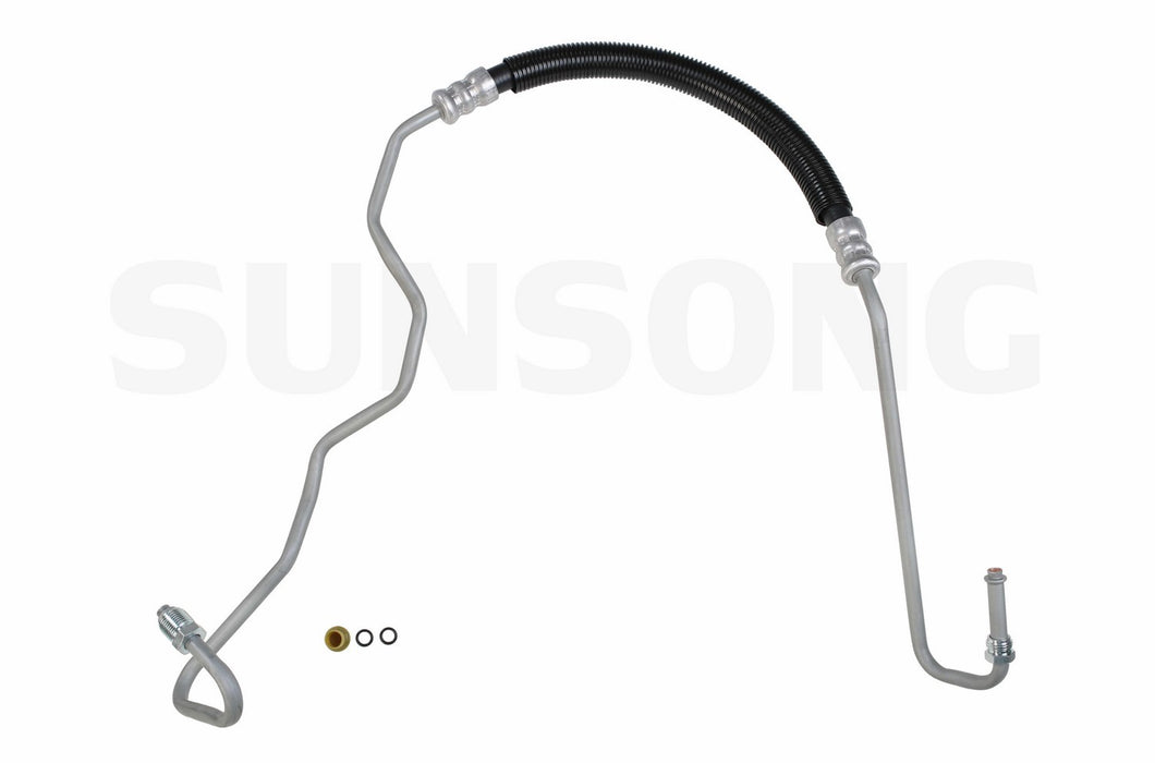 Hydroboost To Gear Power Steering Pressure Line Hose Assembly for Chevrolet Silverado 3500 Classic 2007 - Sunsong 3401271