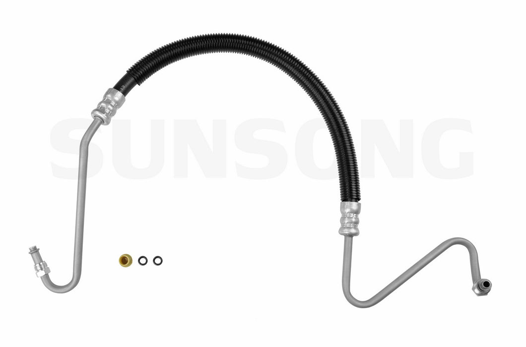 Hydroboost To Gear Power Steering Pressure Line Hose Assembly for Chevrolet Cargo Van 1999 1998 1997 - Sunsong 3401276