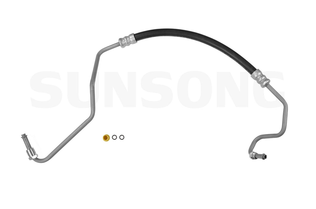 Pump To Hydroboost Power Steering Pressure Line Hose Assembly for GMC K2500 Suburban 1994 1993 1992 - Sunsong 3401284